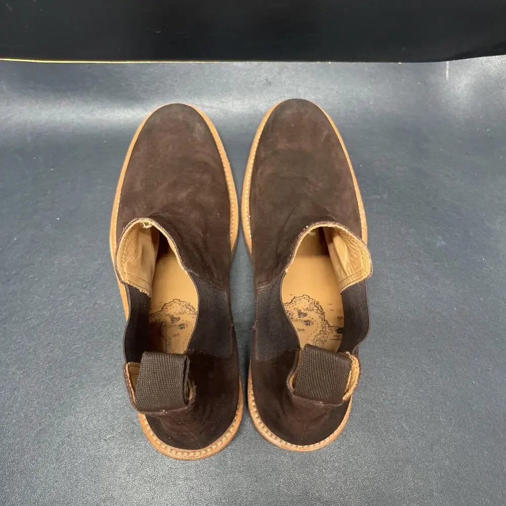 Banana Republic Brown Suede Crepe Chelsea Boot Men’s Size 10 US, EU 43.
